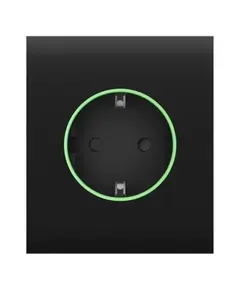 AJAX SYSTEMS Ajax CenterCover (smart) előlap Outlet (type F) intelligens aljzathoz, fekete